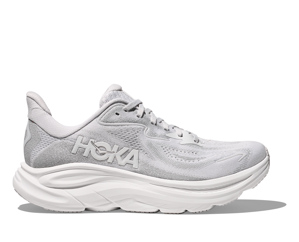 HOKA CLIFTON10 レディース 23cm ワイズB Hoka Women's Clifton 10 Cosmic Grey/Stardust (B & D Width) – Mass