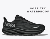 Hoka Women's Clifton 9 GTX Gore-Tex Waterproof Black