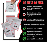 Trainer Armour Big Toe Hole Preventer (Black)