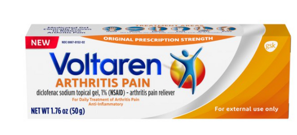 Voltaren Arthritis Pain Reliever Gel 1.76oz (50g)