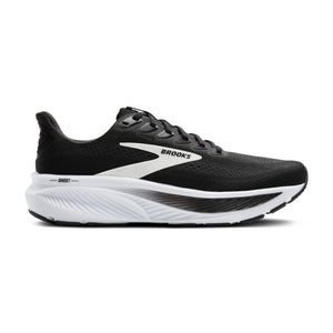 Brooks Men's Ghost 17 Black/Grey/White (D or 2E Width)