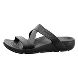 Nuusol Women's Hailey Slide Black MADE IN THE USA