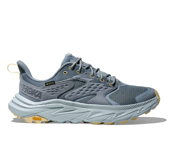 ホカ HOKA【アナカパ2ロー GTX】ANACAPA 2 LOW GTX 美品 Hoka Men's Anacapa 2 Low GTX Gore-Tex Waterproof Hiker Washed Blue