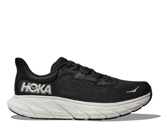 Hoka One One Men's Arahi 7 Black/White (D or 2E Width) NEW SPRING 2024