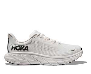 Hoka One One Men's Arahi 7 Blanc de Blanc/Steel Wool (D or 2E Width) NEW SPRING 2024