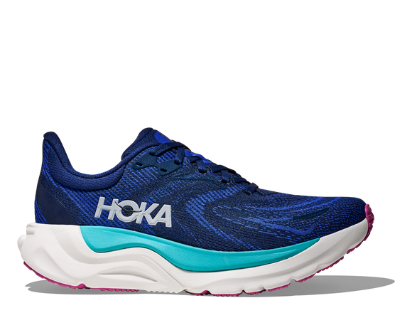 Hoka Women's Arahi 8 Midnight Blue/Ultramarine (B  Width) New Updated 2025 Style