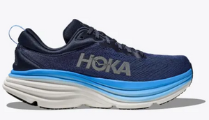 Hoka Men's Bondi 8 Outer Space/All Aboard (D or 2E Width)