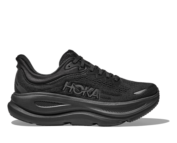 Hoka Men's Bondi 9 All Black (D or 2E Width) NEW SPRING 2025