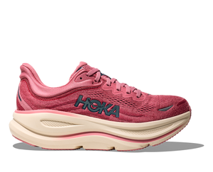 Hoka Women's Bondi 9 Lingonberry/Cranberry (B Width) NEW Spring