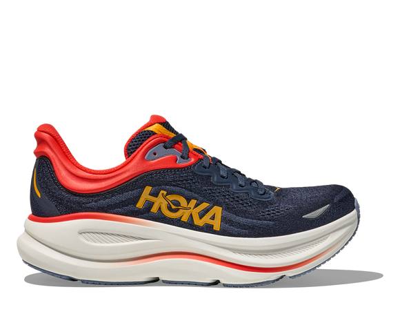 Hoka Men's Bondi 9 Varsity Navy/Nautical Blue  (D Width) NEW SUMMER 2025