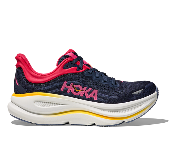 Hoka Women's Bondi 9 (B Width) Varsity Navy/Nautical Dusk NEW SUMMER 2025