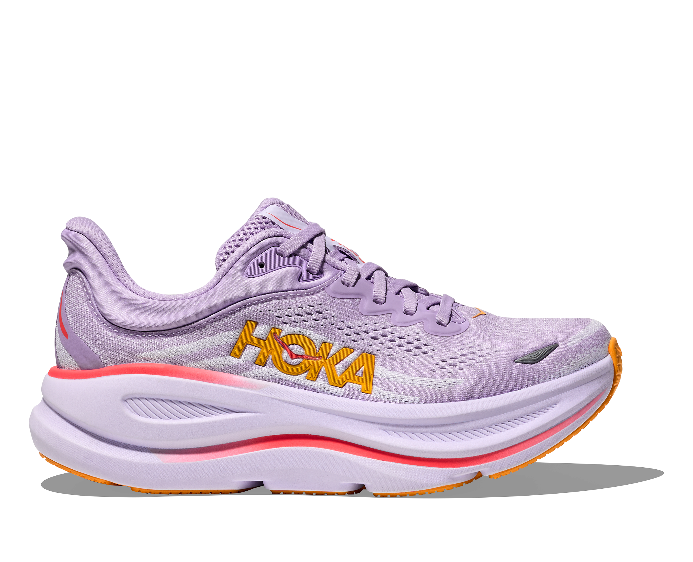 HOKA スニーカー　紫 Hoka Women's Bondi 9 Aster Flower & Starlight Glow (B or D