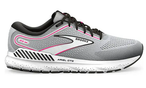 Brooks Women's Ariel GTS '23 Grey/Black/Pink (B or D Width)