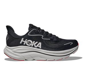 Hoka Men's Clifton 10 Black/Silver (D or 2E Width) NEW Spring 2026