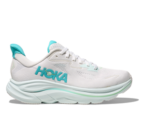 Hoka Women's Clifton 10 White/Cielo Blue (B & D Width) NEW 2025