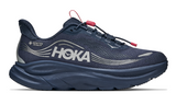 Hoka Women's Clifton 11 GTX Gore-Tex Waterproof Varsity Navy/Burnt Red (B Width)
