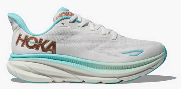 Hoka Women's Clifton 9 Frost/Rose Gold (B & D Width) VERY LIMITED SIZES