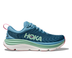 Hoka  Women's Gaviota 5 Alpine Blue/Jadeite (B & D Width) New Fall 2025 Color