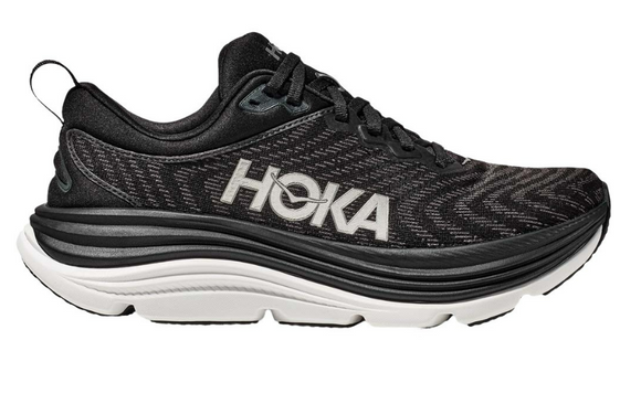 Hoka One One Men's Gaviota 5 Black/White (D or 2E Width)