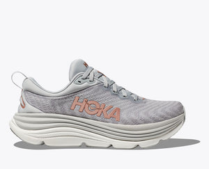 Hoka One One Women's Gaviota 5 Harbor Mist/Rose Gold (B or D Width)