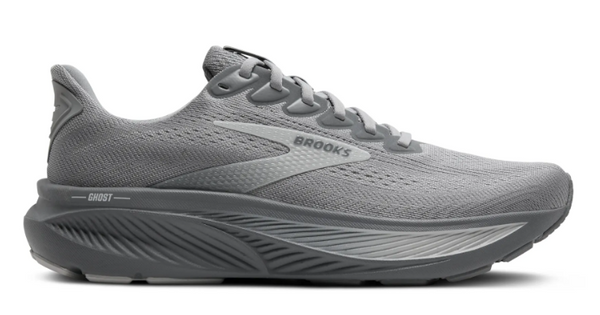 Brooks Men's Ghost 17 Primer Gray/Oyster Mushroom (D or 2E Width