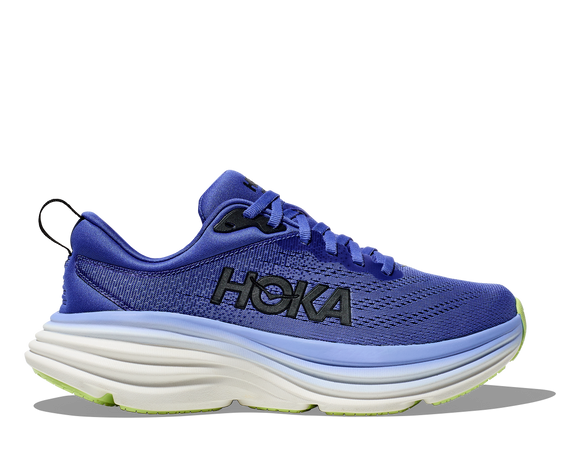Hoka Women's Bondi 8 Stellar Blue (B Width) NEW Spring 2024 Color