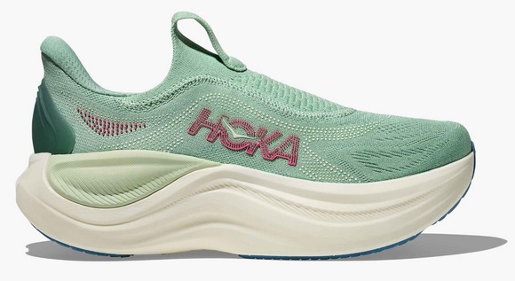 Hoka Women's Skyward Laceless Jadeite/Sea Glass (B Width) NEW STYLE FALL 2025