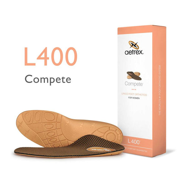 Aetrex Lynco Women's L400 Complete Med/High Arch Orthotic