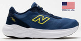 New Balance Men's 1240 v1 Navy/Blue/Yellow Made in the USA (D or 4E Width)