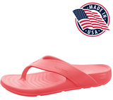 Nuusol Women's Cascade Flip Flop Coral Sunrise MADE IN THE USA