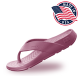 Nuusol Women's Cascade Flip Flop Dusty Rose MADE IN THE USA