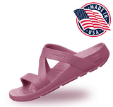 Nuusol Women's Hailey Slide Dusty Rose MADE IN THE USA