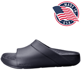 Nuusol Women's Sawtooth Slide Black MADE IN THE USA