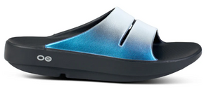 Oofos OOahh Luxe Slide Frost ONLY WOMEN'S SIZE 10 AVAILABLE