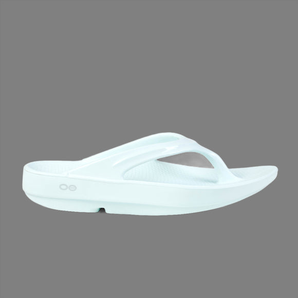 Oofos Oolala Luxe Women's Flip Flop (Ice) Mint Green Color NEW 2024 COLOR