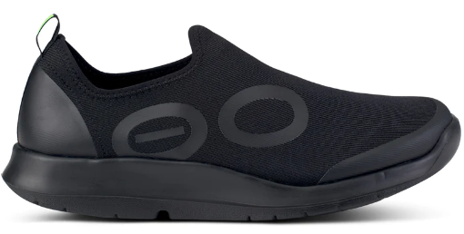 Oofos Men's OOMG Sport Low Shoe All Black