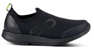 Oofos Women's OOMG Sport Low Shoe All Black