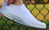 Oofos Women's OOMG Sport Low Shoe All White