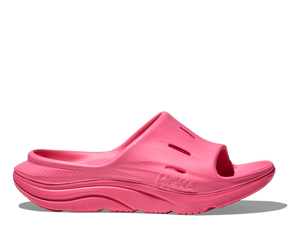 Hoka All Gender Ora 3 Recovery Slide Neon Rose NEW FALL 2025 COLOR