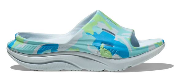 Hoka All Gender Ora Recovery Slide 3 Camo Illusion/Cloudless NEW 2024 COLOR