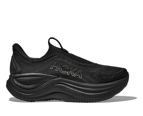 Hoka Men's Skyward Laceless All Black (D Width) NEW STYLE FALL 2025