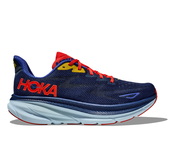 Hoka Men's Clifton 9 Bellweather Blue (D or 2E Width)