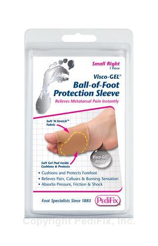 Visco GEL Ball of Foot Protection Sleeve by Pedifix