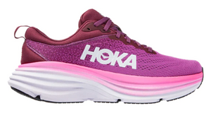 Hoka Women's Bondi 8 Beautyberry/Grape Wine  (B Width)