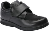 Drew Men's Journey II Diabetic Shoe Black (2E or 4E Width)