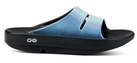 Oofos OOahh Luxe Slide Atlantis