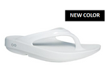 Oofos Oolala Women's Flip Flop (All White)