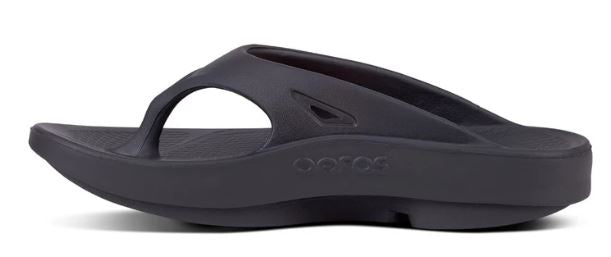 Oofos OOriginal Flip Black – Mass General Brigham Foot