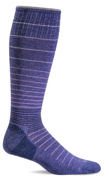 Women's Circulator Compression Socks (15-20mmHG) Hyacinth by Sockwell