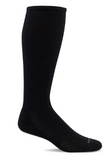 Men's Featherweight Compression Socks (15-20mmHG) Black by Sockwell